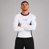 Fumetsu Icon Long Sleeve Rash Guard White/Black