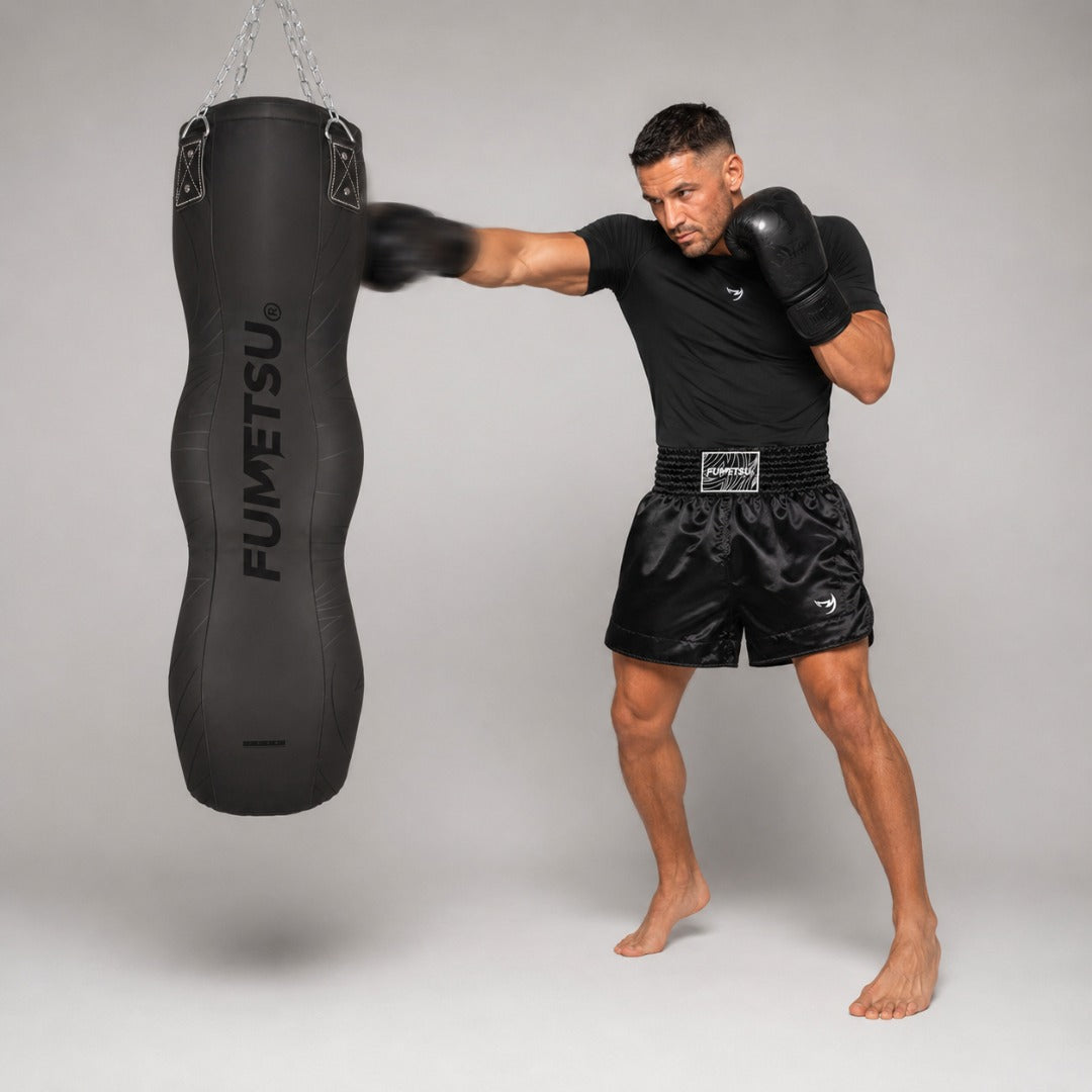 Fumetsu Icon Peanut Punch Bag Black/Black Lifestyle 1