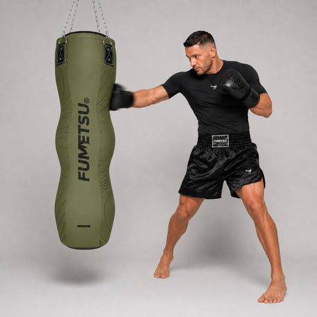 Fumetsu Icon Peanut Punch Bag Khaki Lifestyle 2