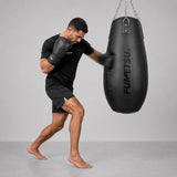 Fumetsu Icon Teardrop Punch Bag Black/Black Lifestyle 3