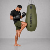 Fumetsu Icon Teardrop Punch Bag Khaki Lifestyle 1