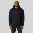 Fumetsu Ikigai Hoodie Navy/Red