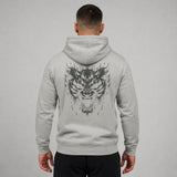 Fumetsu Immortal Tiger Hoodie Grey/Orange