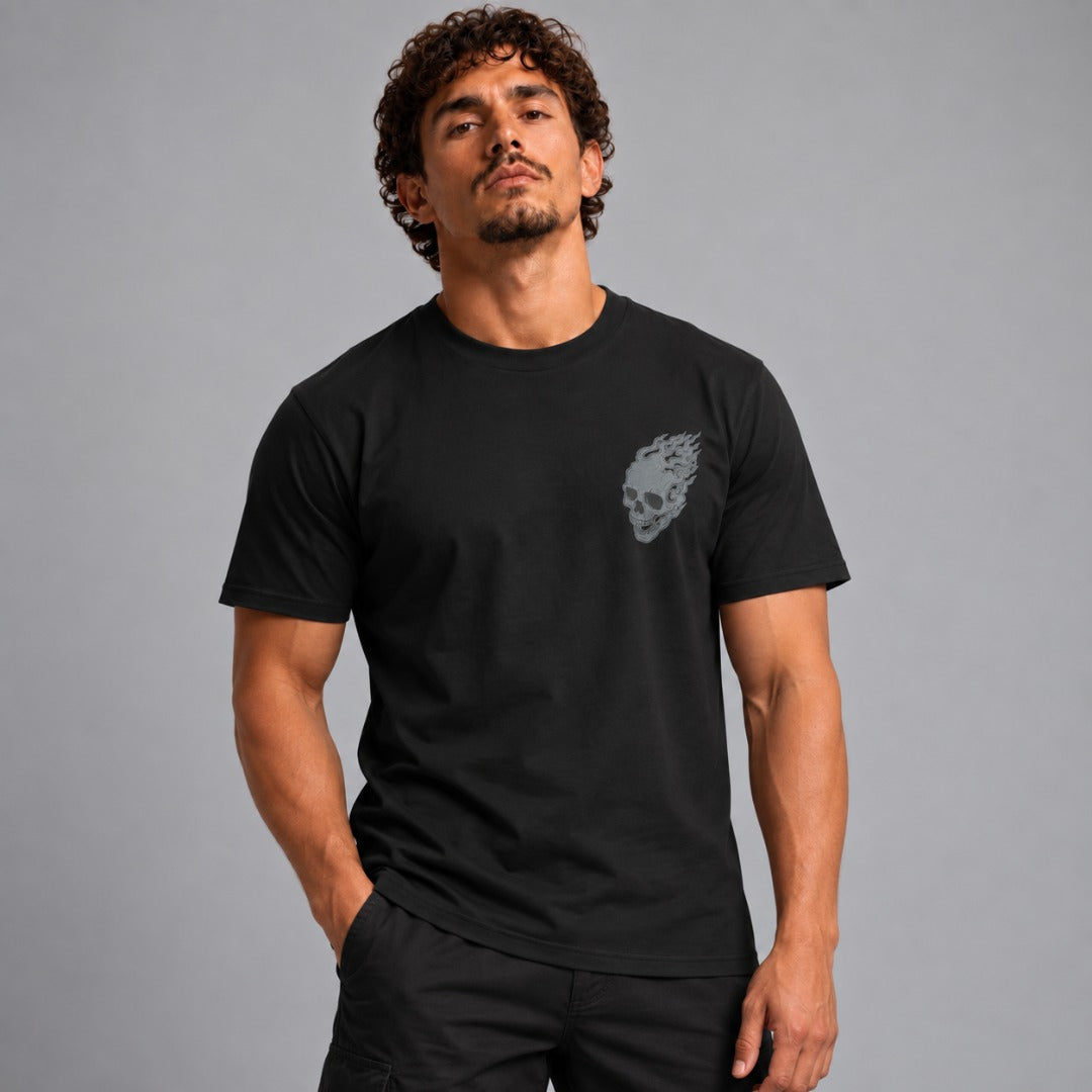 Fumetsu Inked - Skulls T-Shirt Black/Red