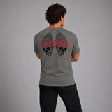 Fumetsu Inked - Skulls T-Shirt Charcoal/Red