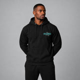 Fumetsu Inked - Snake Hoodie Black/Teal Lifestyle 2