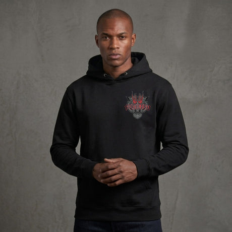 Fumetsu Inked - Tiger Hoodie Black/Red Lifestyle