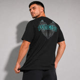 Fumetsu Inked - Wings T-Shirt Black/Teal