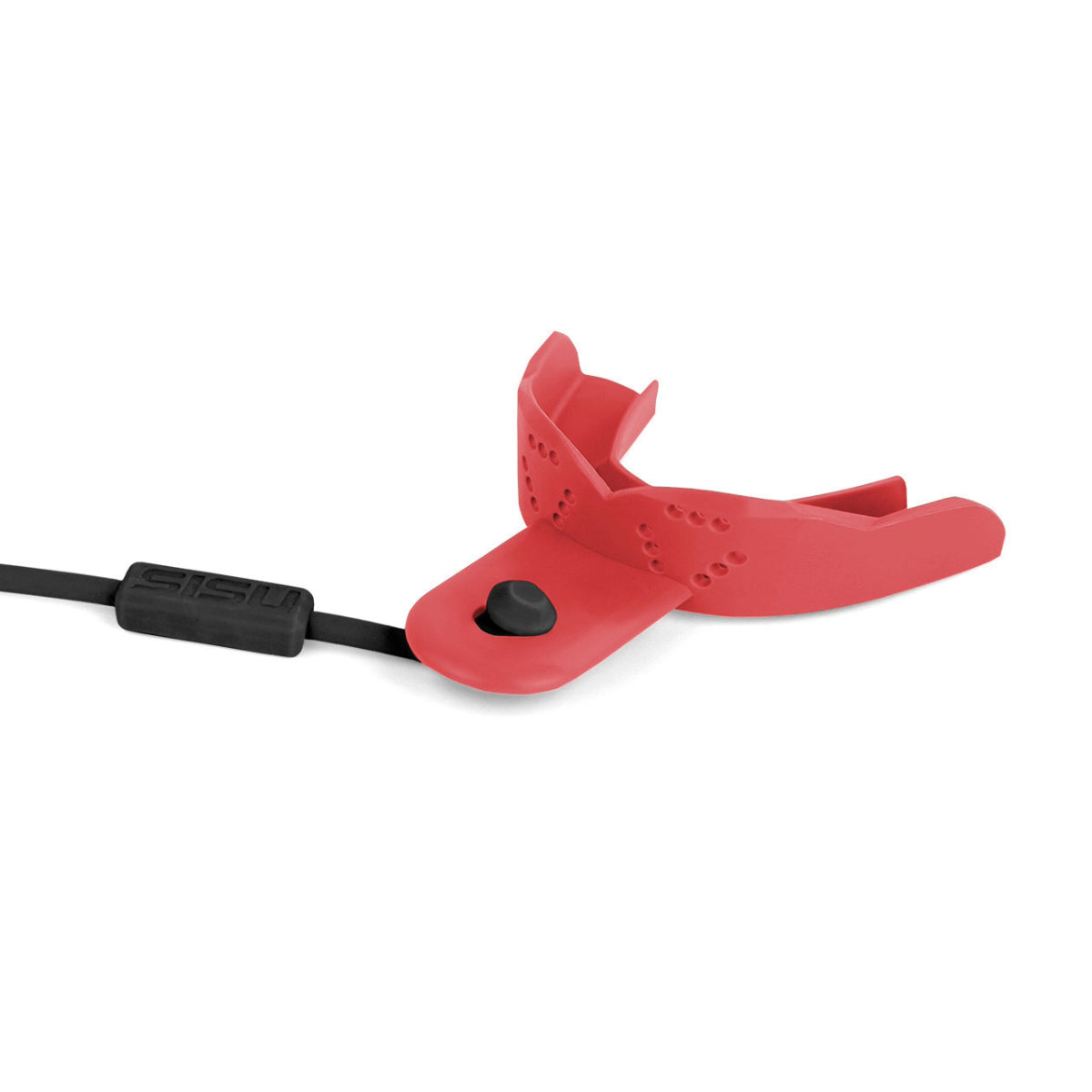 Intense Red SISU 3D Adult Tether Mouth Guard   