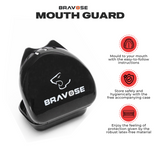 Bravose Mouth Guard Junior White