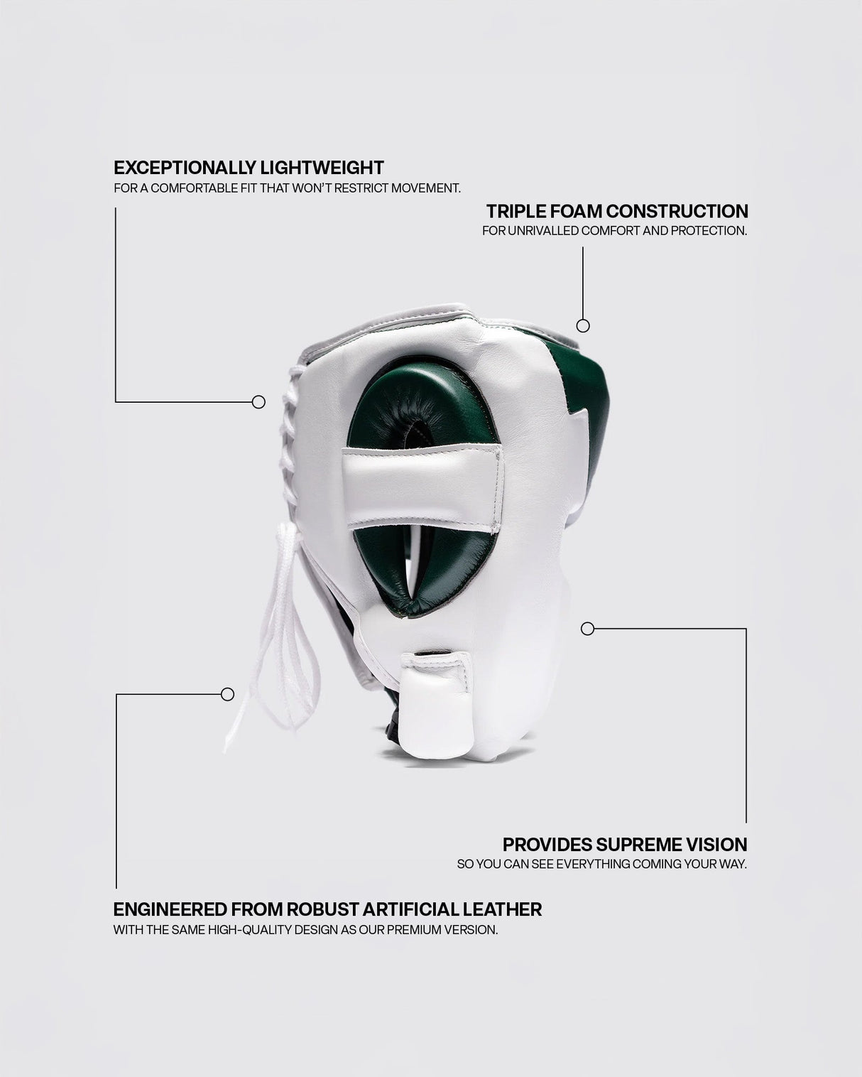 Fly Knight X Headguard Petrol Green/White