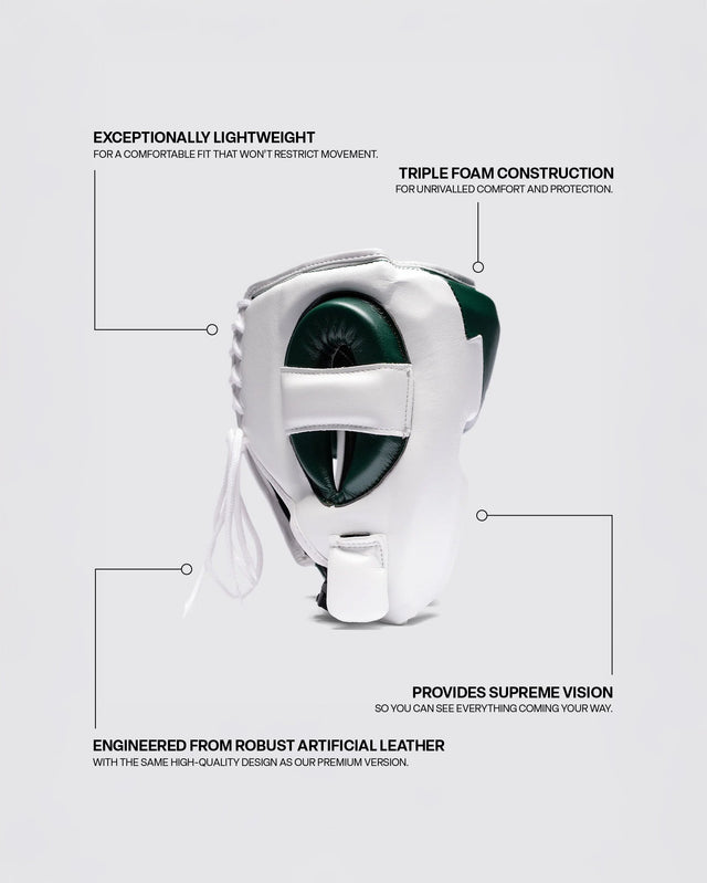 Fly Knight X Headguard Petrol Green/White