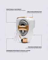 Fly Knight X Headguard White/Grey/Gold