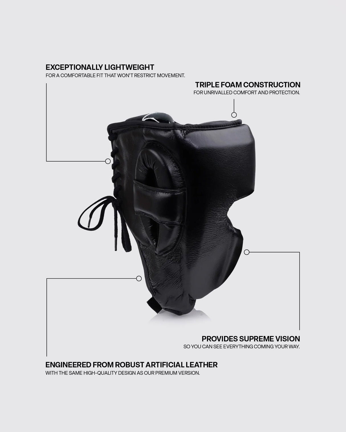 Fly Knight X Headguard Black