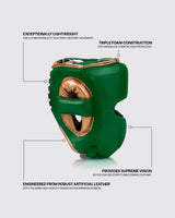 Fly Knight X Headguard Green/Gold