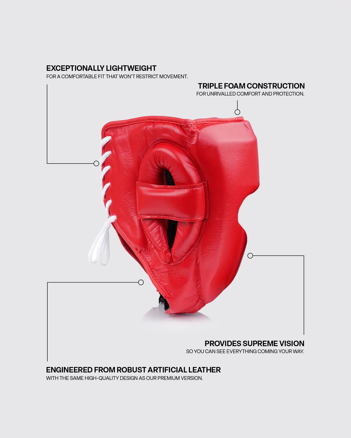 Fly Knight X Headguard Red