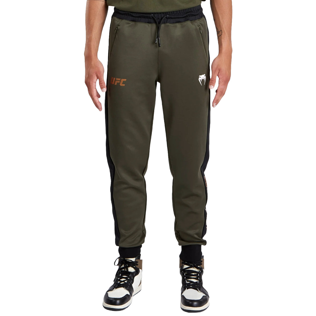 Khaki/Bronze Venum UFC Adrenaline Authentic Fight Week Joggers   