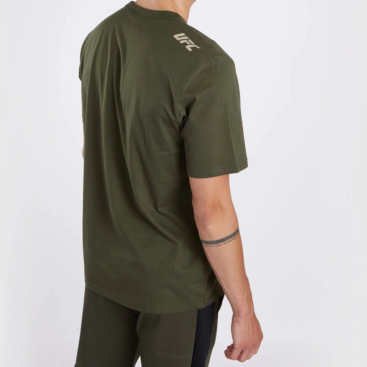 Venum UFC Adrenaline Authentic Fight Week T-Shirt Khaki/Bronze