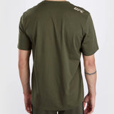 Venum UFC Adrenaline Authentic Fight Week T-Shirt Khaki/Bronze