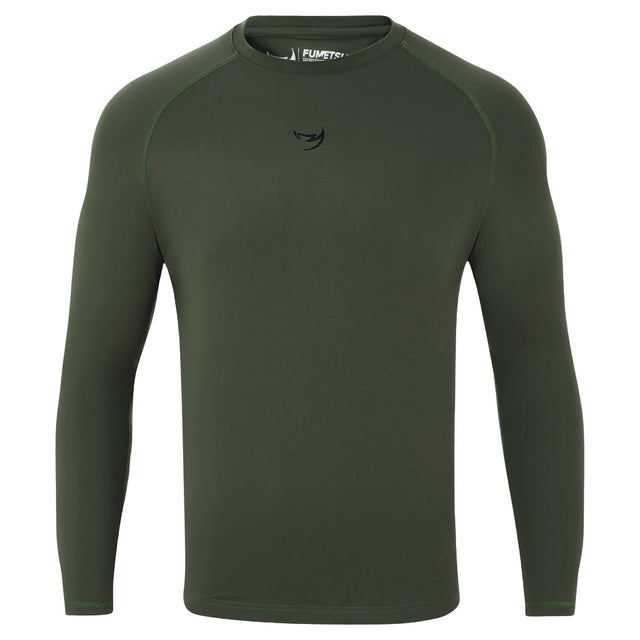 Fumetsu Origins Long Sleeve Rash Guard Khaki