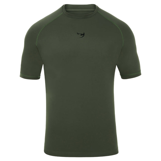 Fumetsu Origins Short Sleeve Rash Guard Khaki