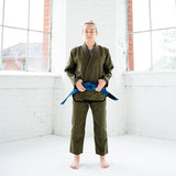 Progresso Academia Feminina+ BJJ GI Khaki