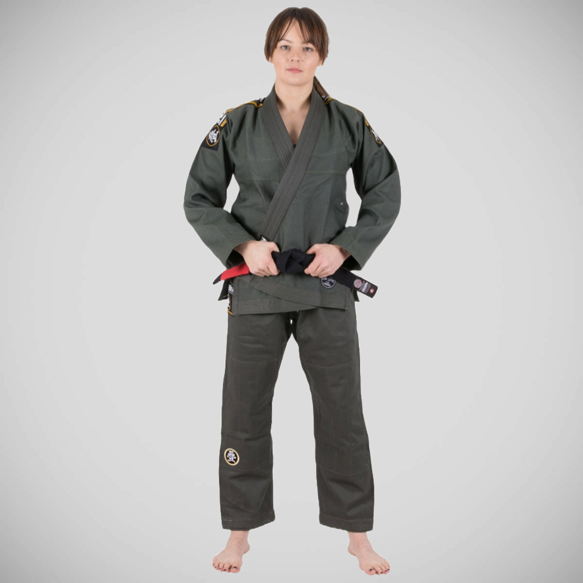 Khaki Tatami Fightwear Nova Absolute Ladies BJJ Gi   