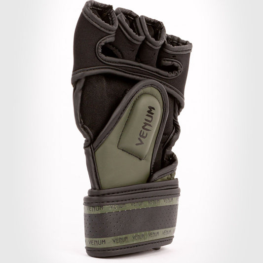 Khaki/Black Venum Impact 2.0 MMA Gloves