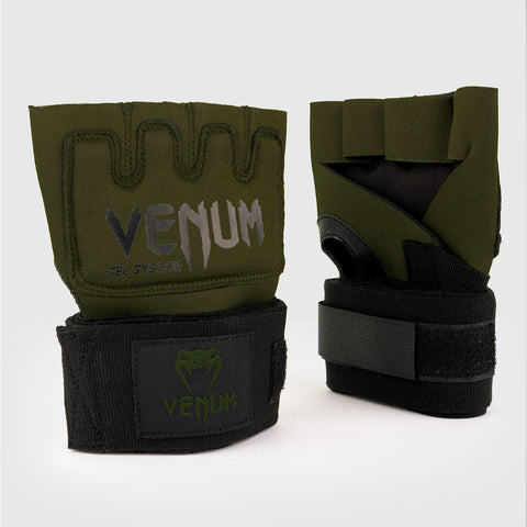 Khaki/Black Venum Kontact Gel Wrap Gloves