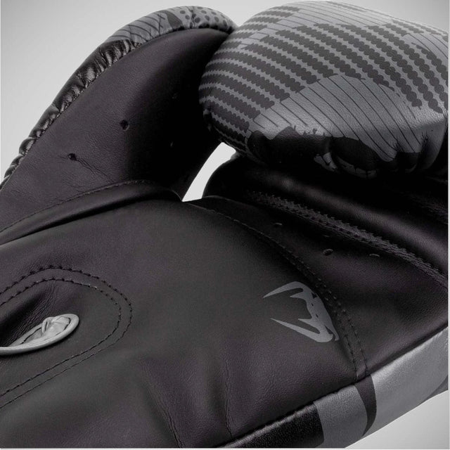 Venum Elite Boxing Gloves Black/Dark Camo