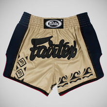 Khaki Fairtex BS1713 Slim Cut Muay Thai Shorts