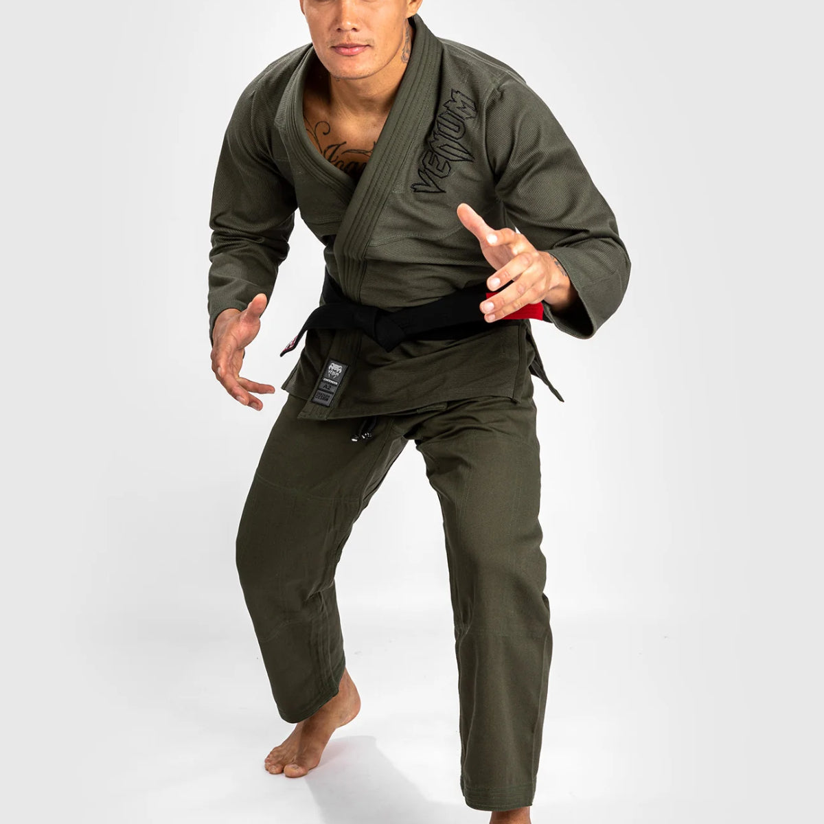 Khaki Venum Contender 2.0 BJJ Gi   