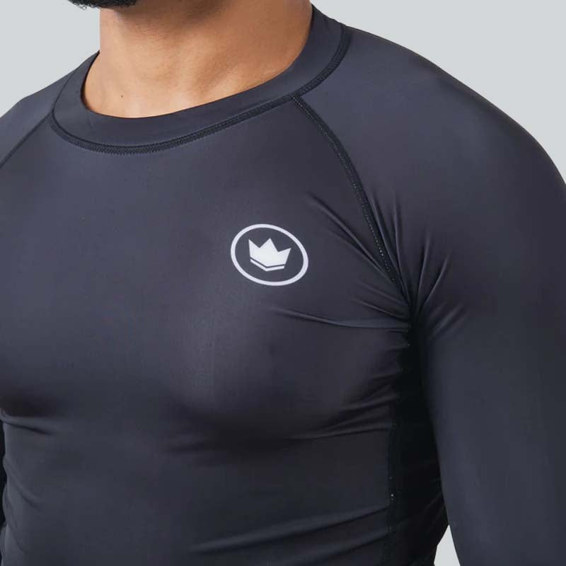 Kingz Kore V2 Langarmes Hautausschlag Wache Schwarz