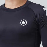 Kingz Kore V2 Guardia de sarpullido de manga corta Negro