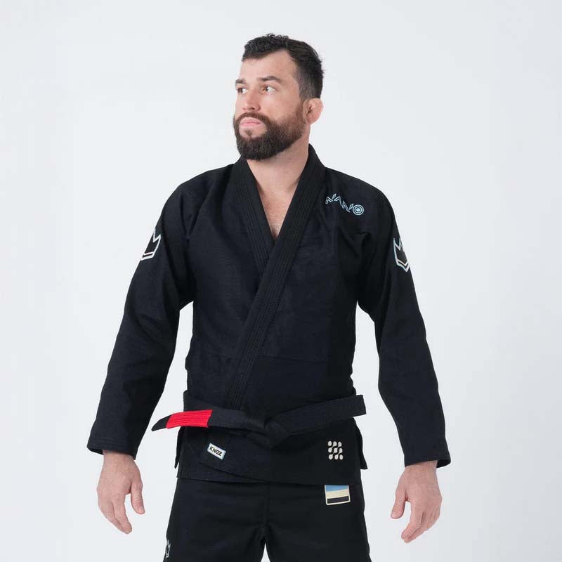 Kingz Nano 3.0 Jiu Jitsu Gi Schwarz