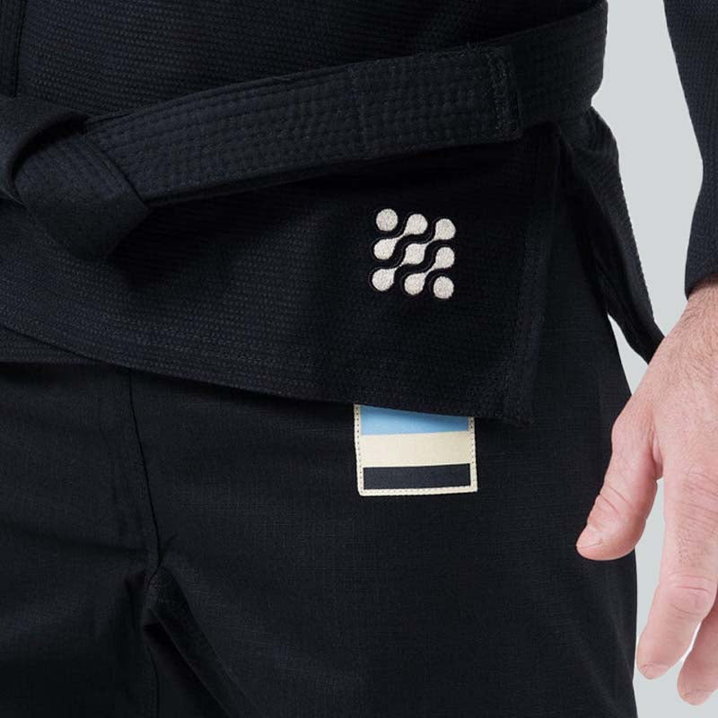 Kingz Nano 3.0 Jiu Jitsu Gi Schwarz