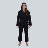 Gold Kingz die One Ladies Bjj Gi Black/Rose
