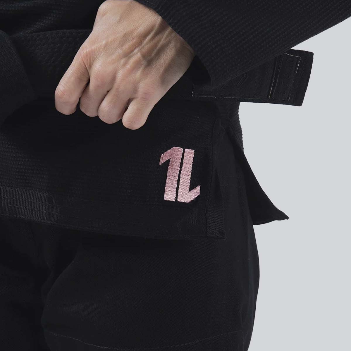 Gold Kingz die One Ladies Bjj Gi Black/Rose