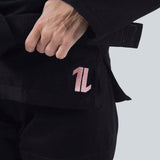 Gold Kingz die One Ladies Bjj Gi Black/Rose
