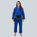 Gold Kingz die One Ladies Bjj Gi Blue/Lavendel