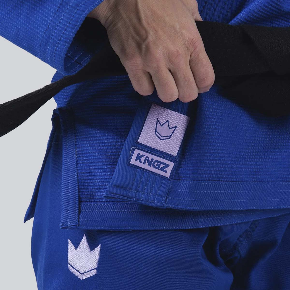 Gold Kingz die One Ladies Bjj Gi Blue/Lavendel