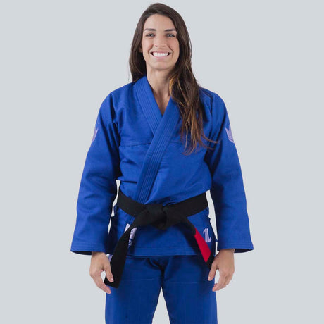 Gold Kingz die One Ladies Bjj Gi Blue/Lavendel