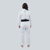 Kingz die One Ladies Bjj Gi White/Sky Blue