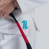 Kingz die One Ladies Bjj Gi White/Sky Blue