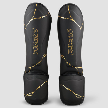 Fumetsu Kintsugi Shin/Instep Guards Black/Gold