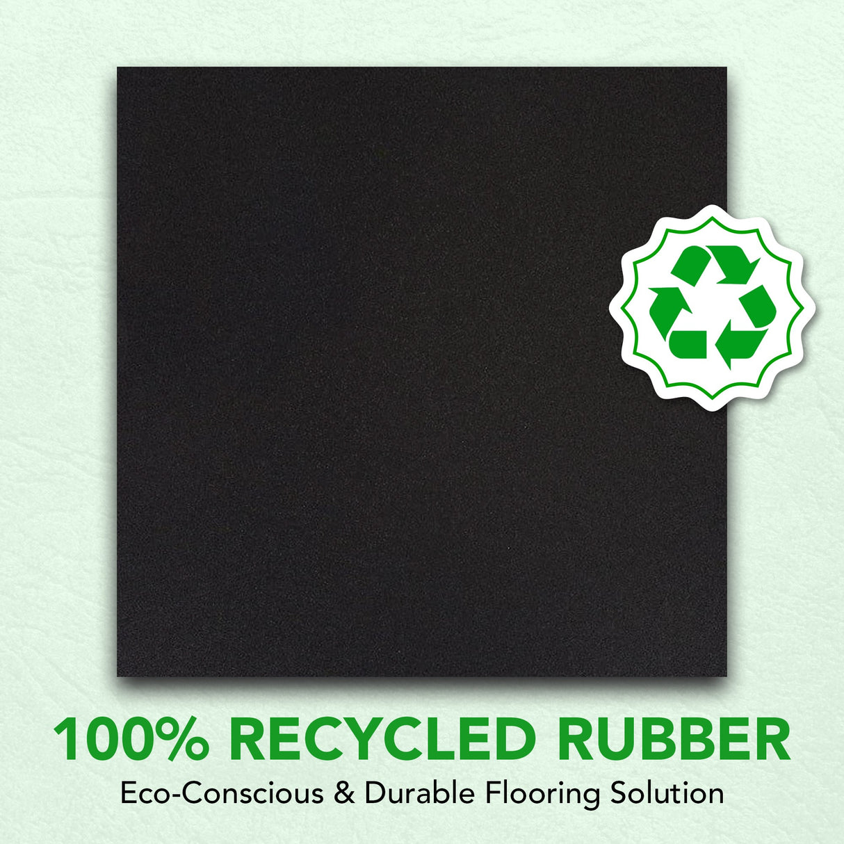 Sprung 11mm PRO Heavy-Duty Rubber Gym Mats - Black