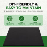 Sprung 11mm PRO Heavy-Duty Rubber Gym Mats - Black