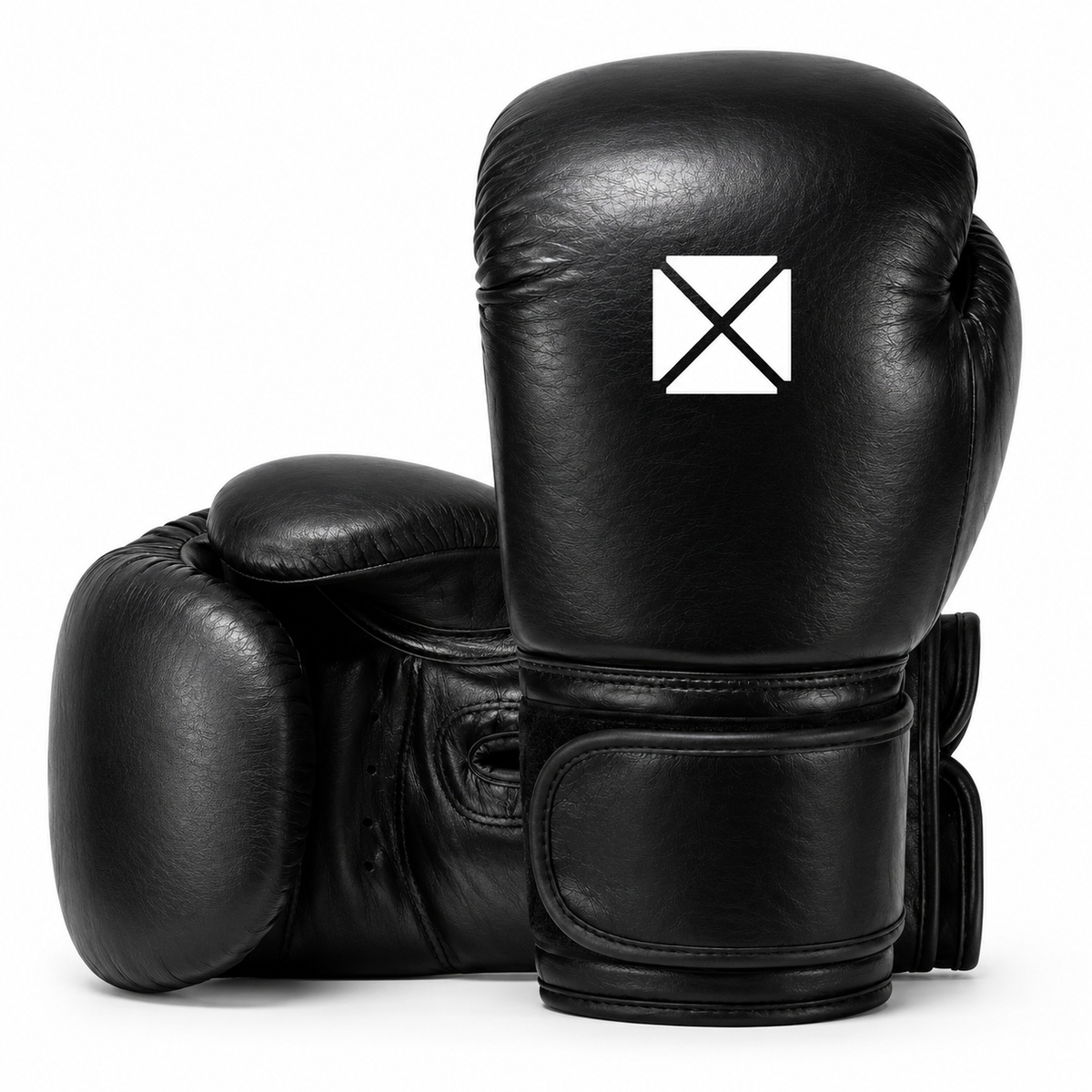 Pro-Box Leather Essential Boxing Gloves Black