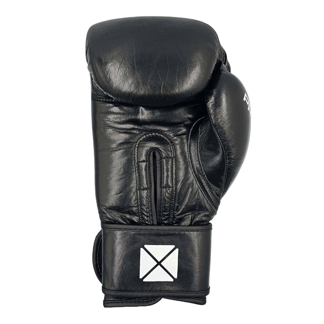 Pro-Box Leather Essential Boxing Gloves Black