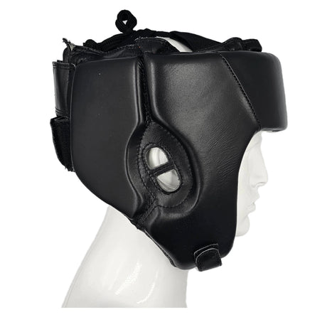 Pro-Box Leather Club Essentials Head Guard Black